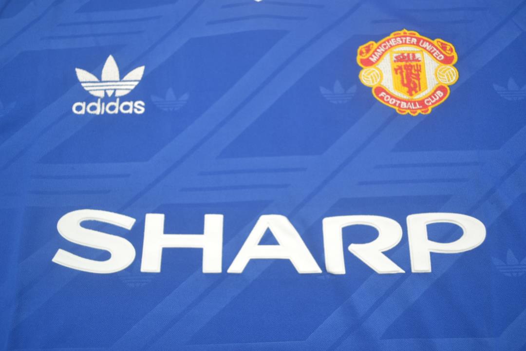 Camisa Manchester United Away 86/88 - Versão Retrô "Beckham" Nº 7