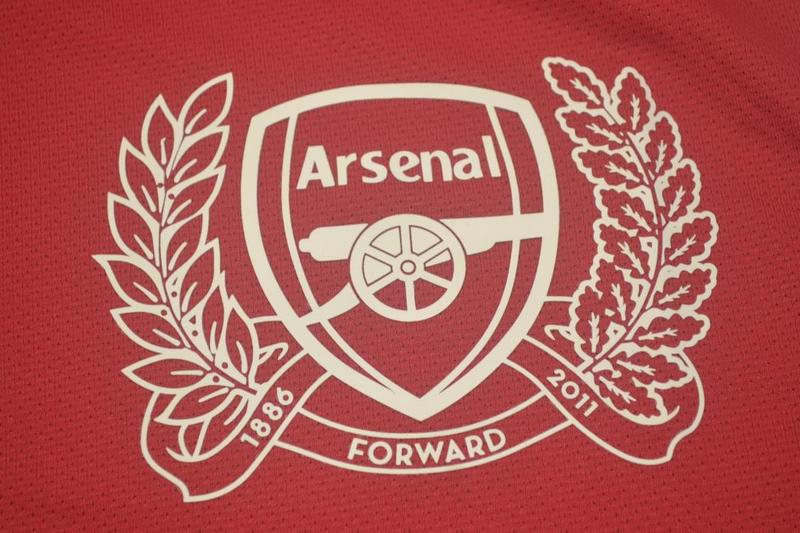 Camisa Arsenal Manga Longa Home 11/12 - Versão Retrô