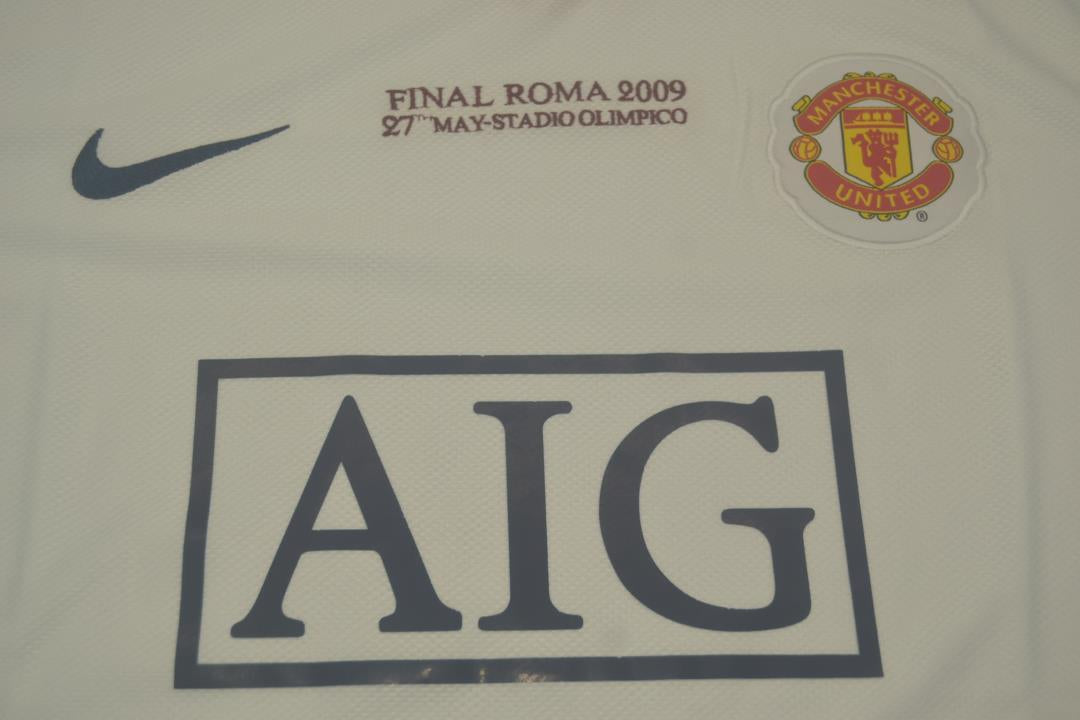 Camisa Manchester United UCL Final 08/09 - Versão Retrô