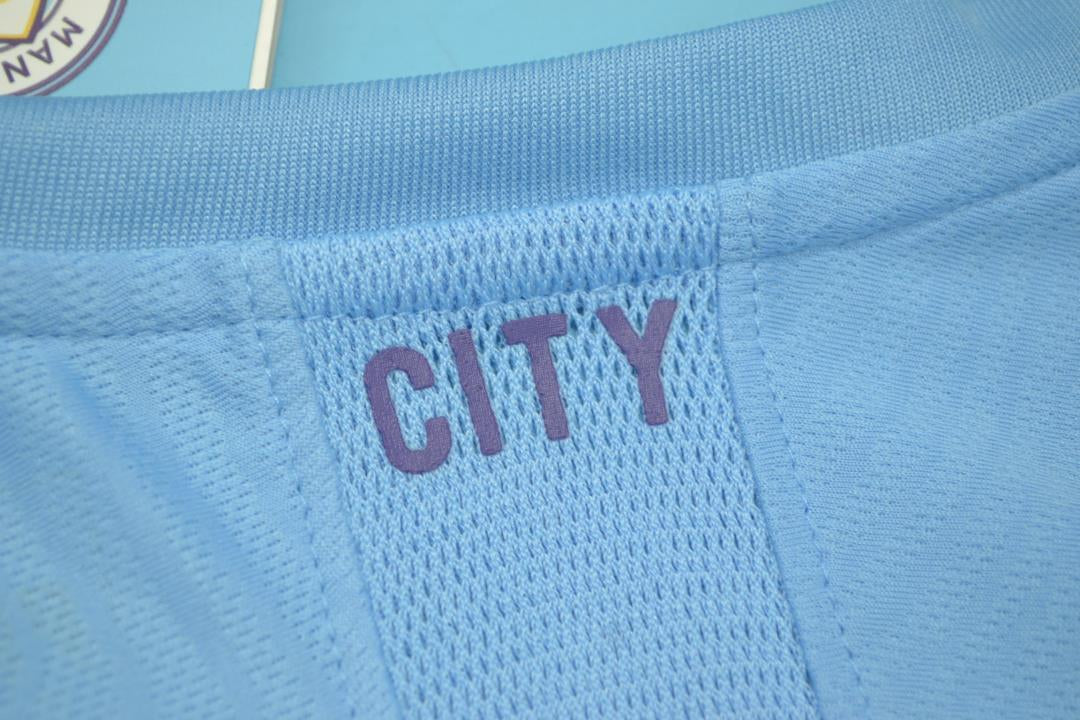 Camisa Manchester City Home 19/20 - Versão Retrô