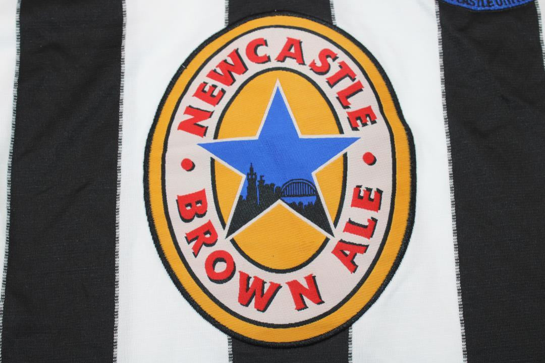 Camisa Newcastle United Manga Longa Home 99/00 - Versão Retrô