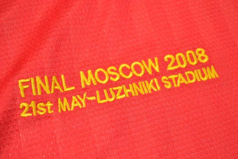 Camisa Manchester United UCL Final 07/08 - Versão Retrô "Rooney" Nº 10
