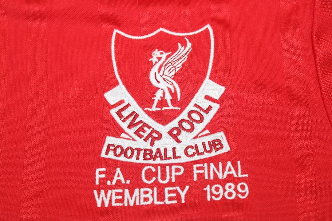 Camisa Liverpool FA Cup Final 1989 - Versão Retrô