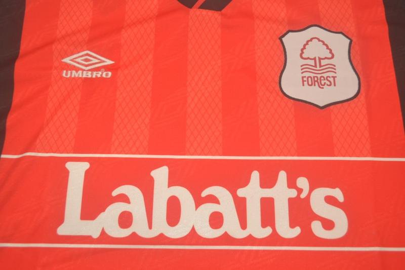 Camisa Nottingham Forest Home 94/96 - Versão Retrô