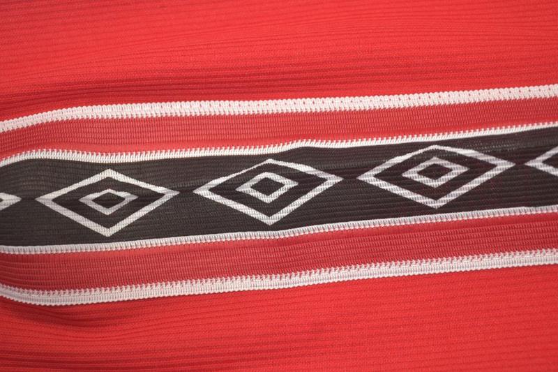 Camisa Manchester United Manga Longa Home 98/99 - Versão Retrô