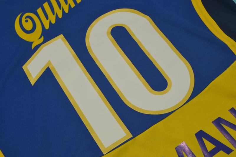 Camisa Boca Juniors Home 2001 - Versão Retrô "Roman" N° 10