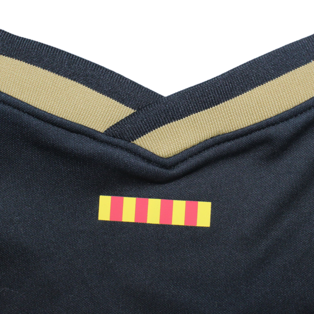 Camisa Barcelona Manga Longa Away 20/21 - Versão Retrô