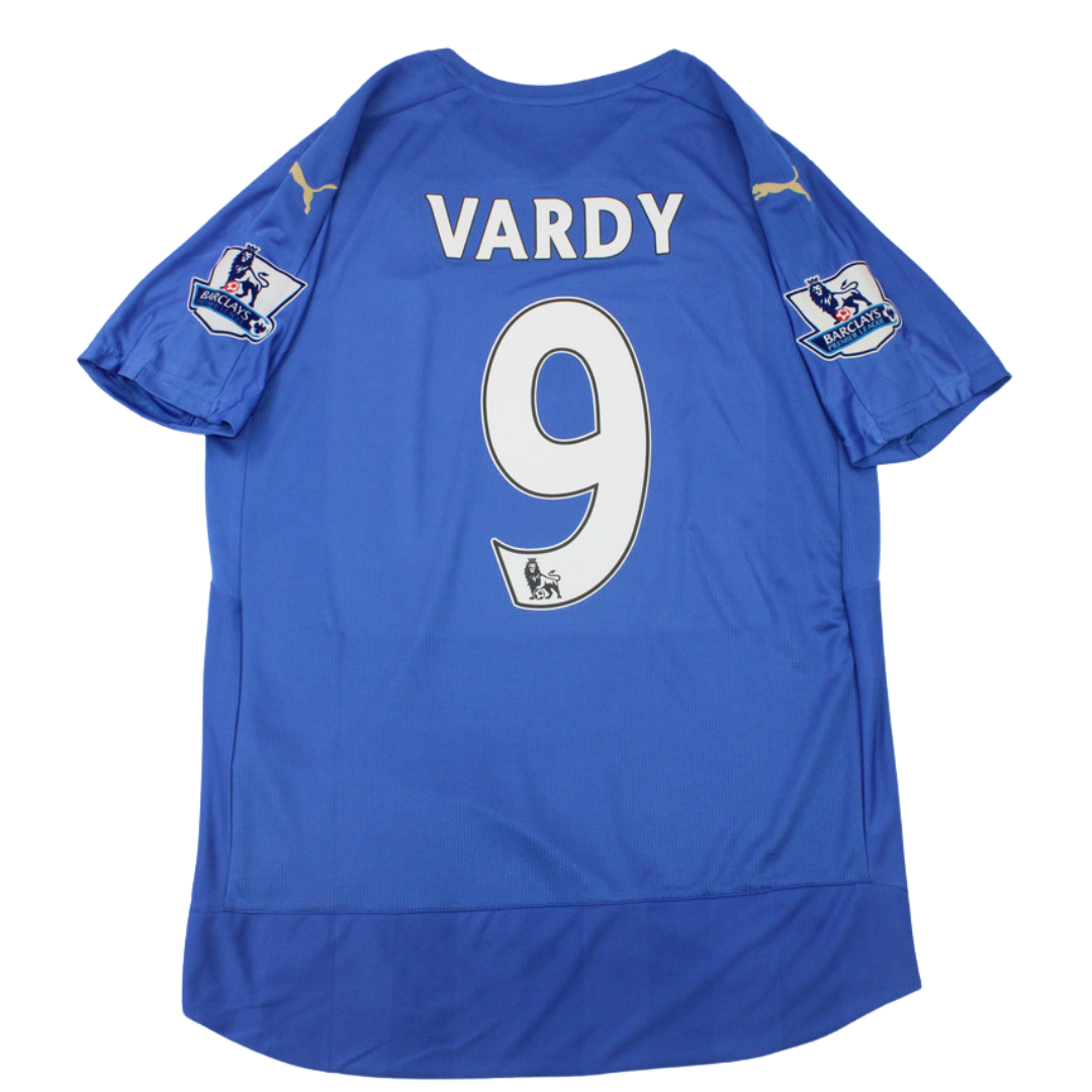 Camisa Leicester City Home 15/16 - Versão Retrô "Vardy" Nº 9