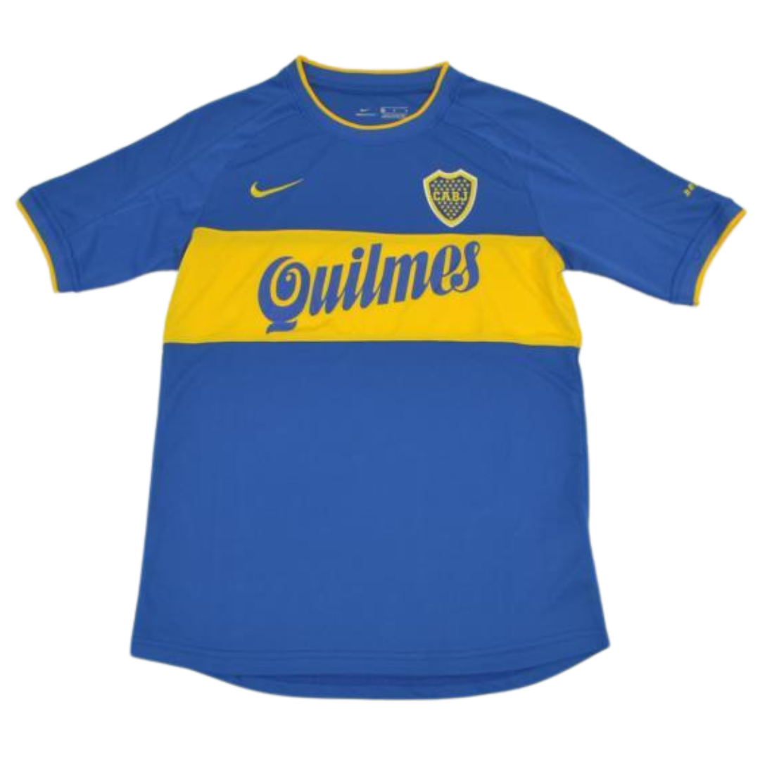 Camisa Boca Juniors Home 99/00 - Versão Retrô "Roman" N° 10