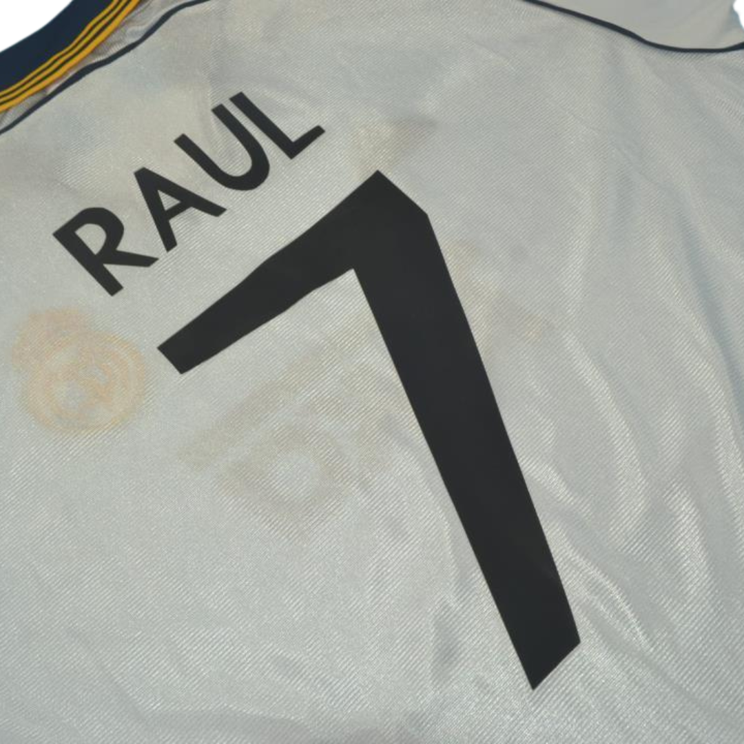 Camisa Real Madrid Home 98/00 - Versão Retrô "Raul" Nº 7