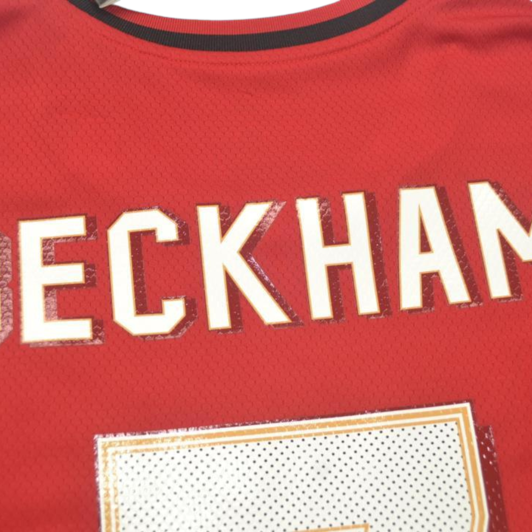 Camisa Manchester United Home 19/20 - Versão Retrô "Beckham" Nº 7