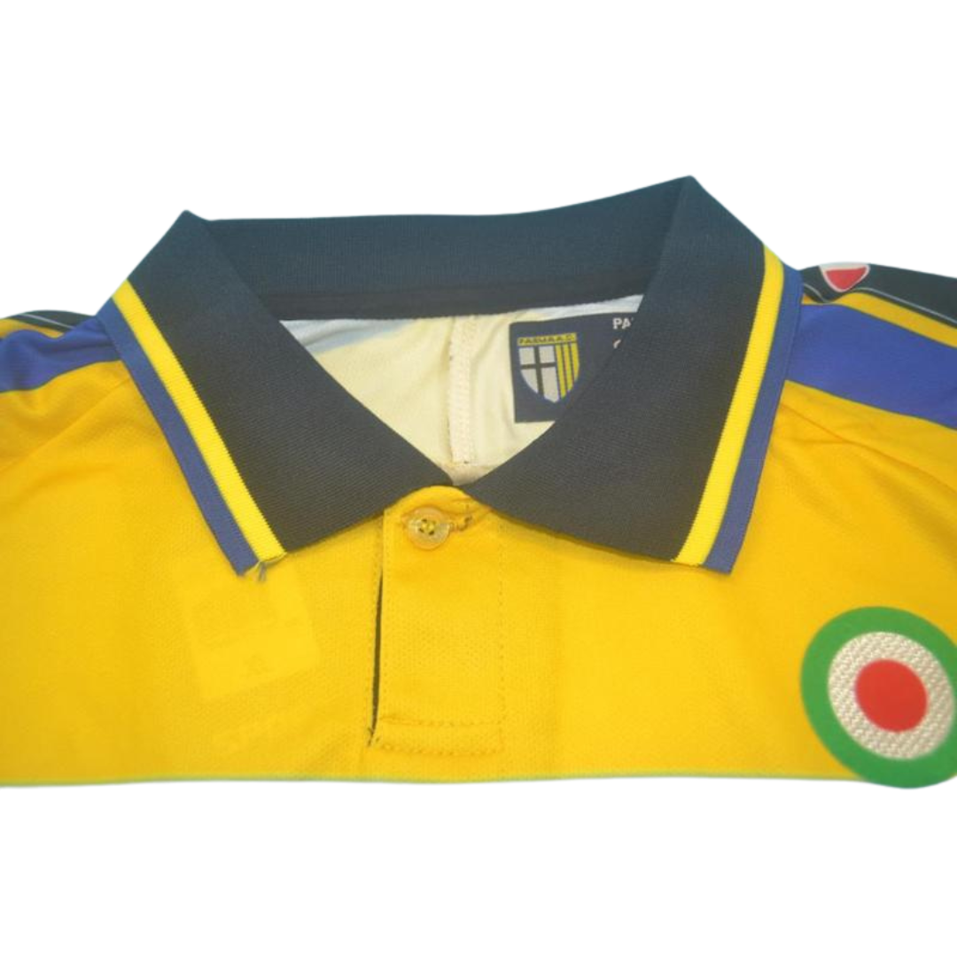 Camisa Parma Calcio Manga Longa Home 99/00 - Versão Retrô