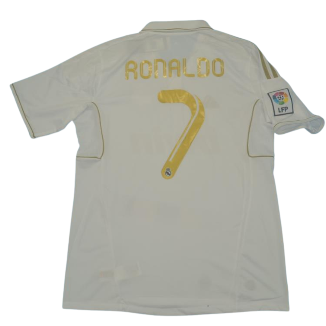 Camisa Real Madrid Home 11/12 - Versão Retrô "Cristiano Ronaldo" Nº 7