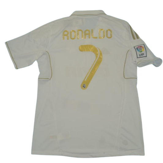 Camisa Real Madrid Home 11/12 - Versão Retrô "Cristiano Ronaldo" Nº 7
