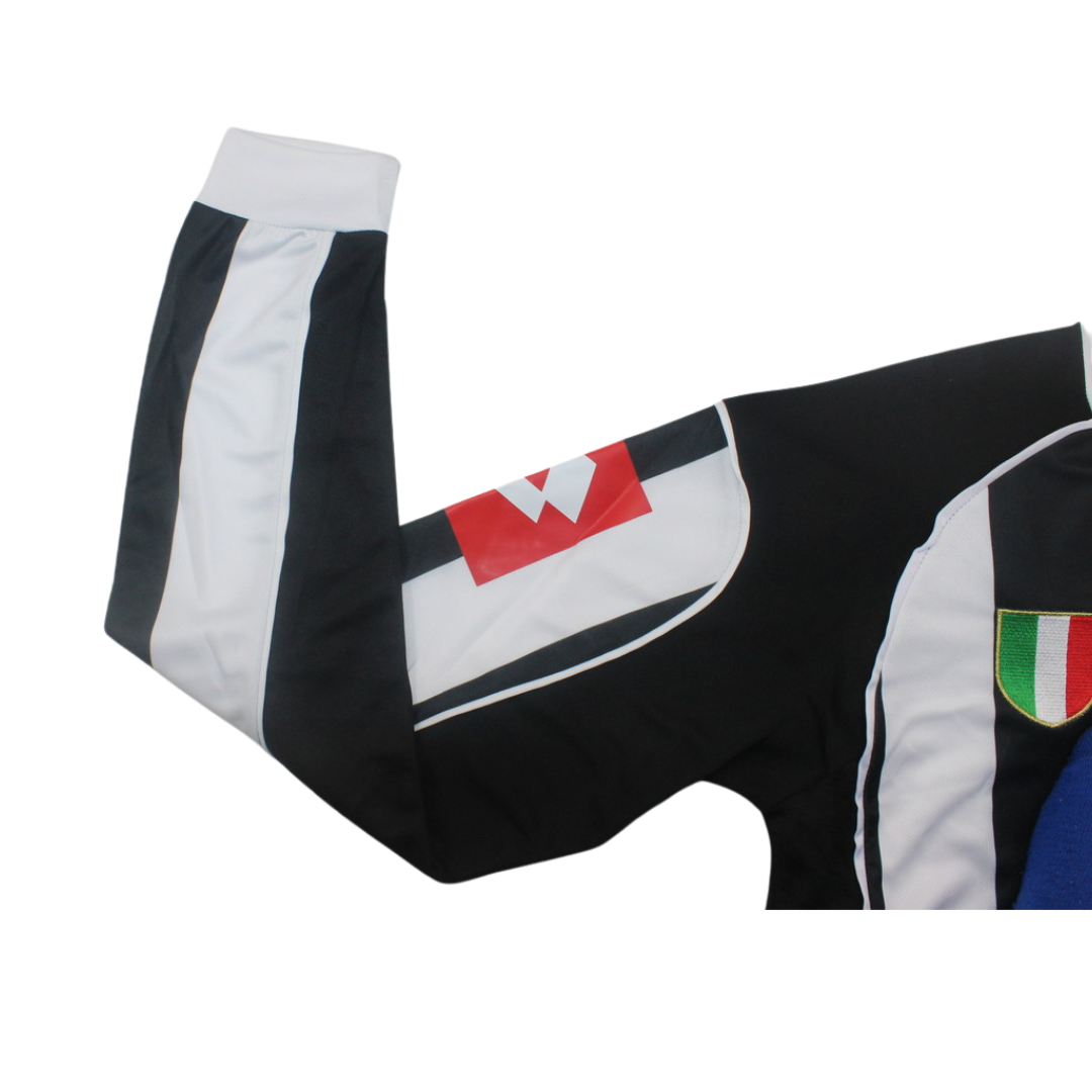 Camisa Juventus Manga Longa Home 02/03 - Versão Retrô