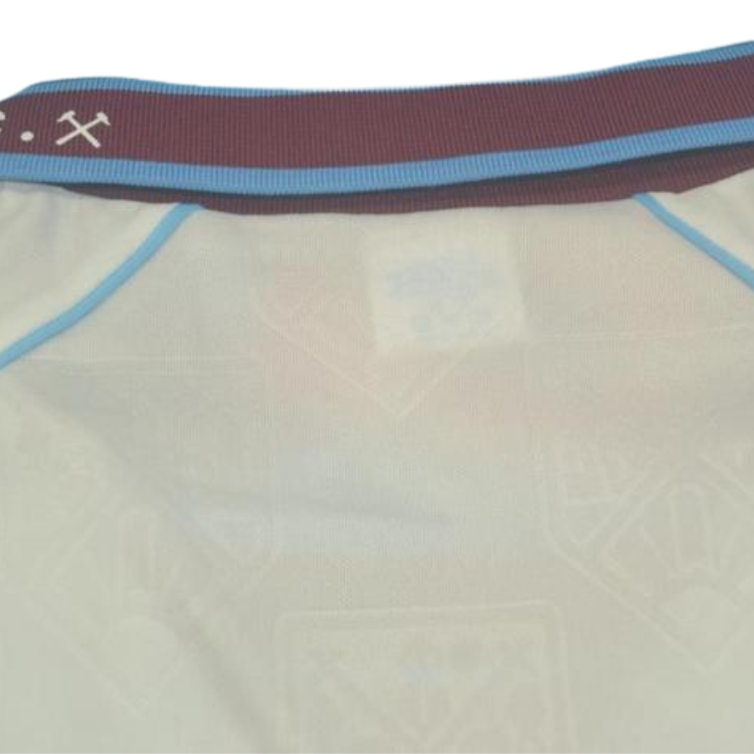Camisa West Ham Away 91/92 - Versão Retrô