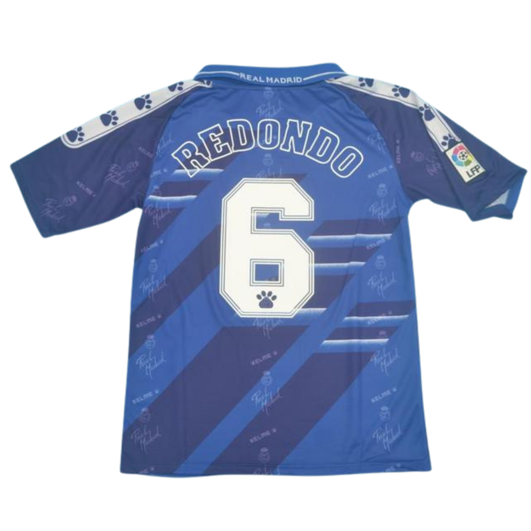 Camisa Real Madrid Away 94/96 - Versão Retrô "Redondo" Nº 6