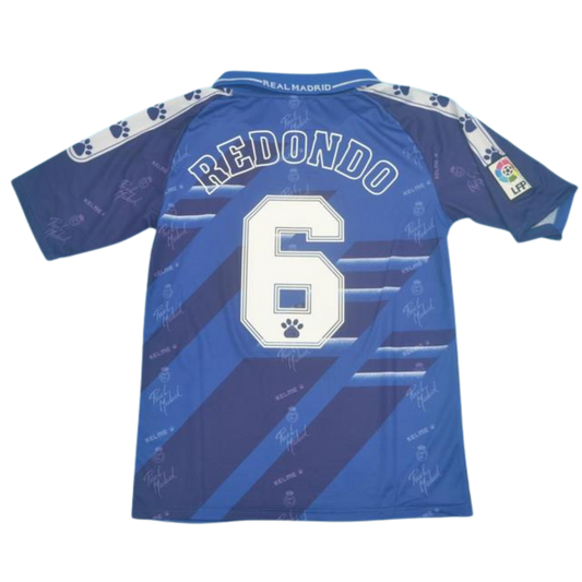 Camisa Real Madrid Away 94/96 - Versão Retrô "Redondo" Nº 6