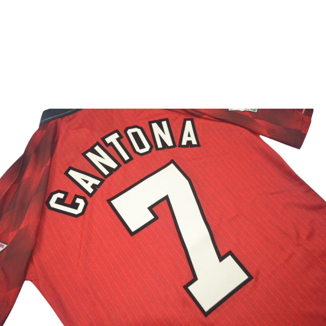 Camisa Manchester United Home 96/98 - Versão Retrô "Cantona" Nº 7