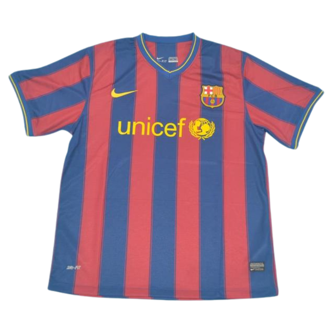 Camisa Barcelona Home 09/10 - Versão Retrô