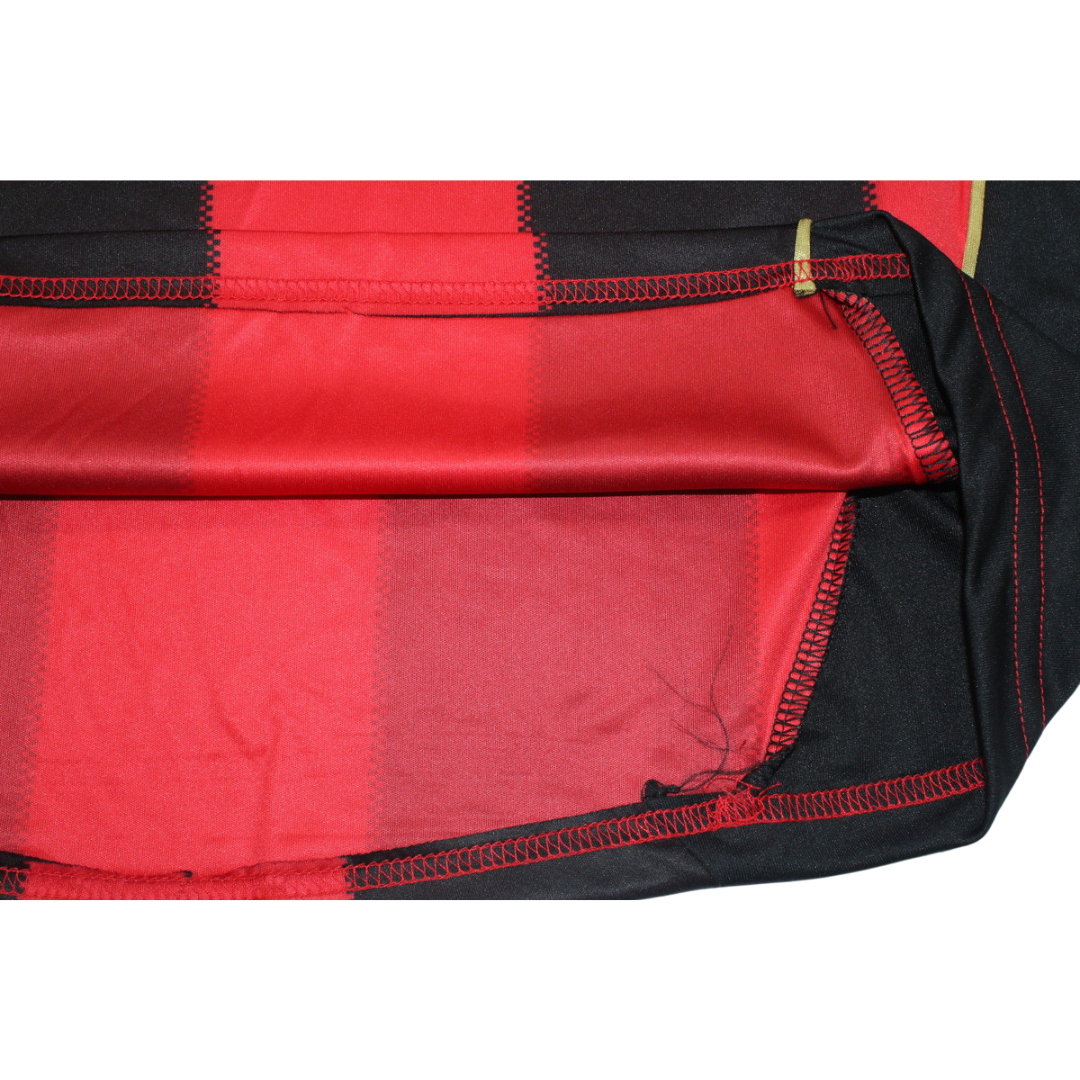 Camisa Milan Manga Longa Home 10/11 - Versão Retrô