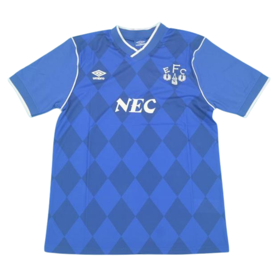 Camisa Everton Home 86/89 - Versão Retrô