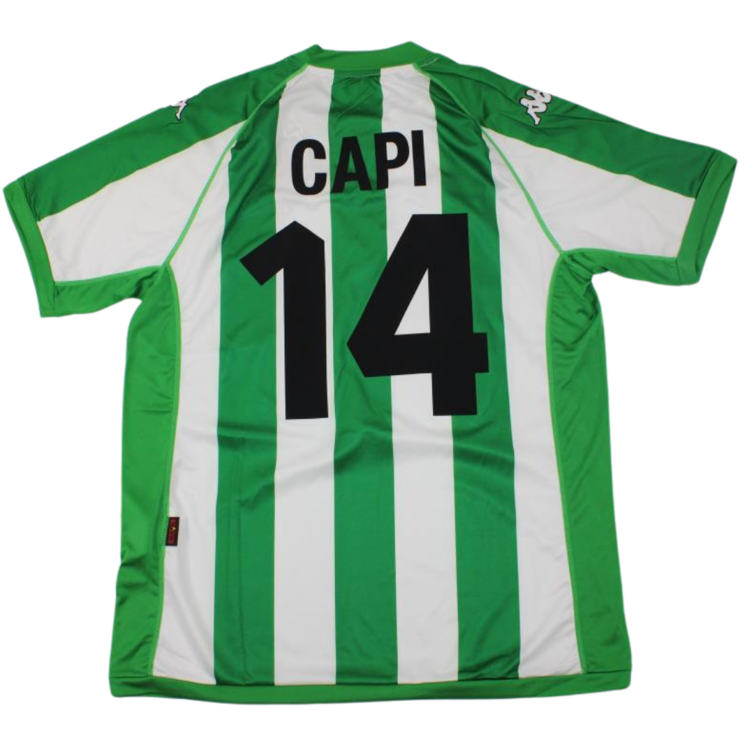 Camisa Real Betis Home 01/02 - Versão Retrô "Capi" Nº 14