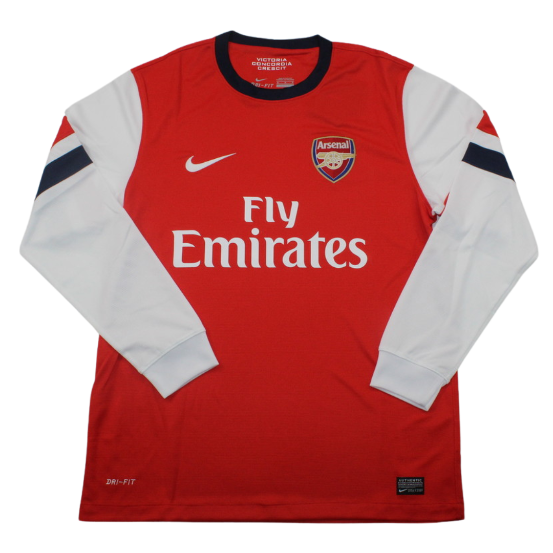 Camisa Arsenal Manga Longa Home 12/13 - Versão Retrô