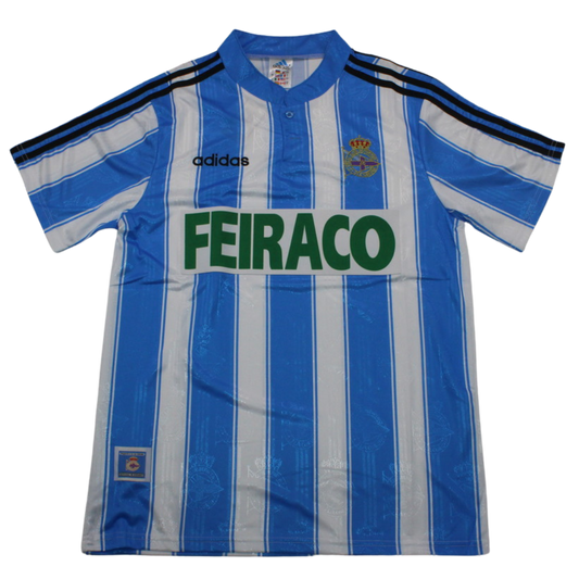 Camisa Deportivo de La Coruña Home 97/98 - Versão Retrô