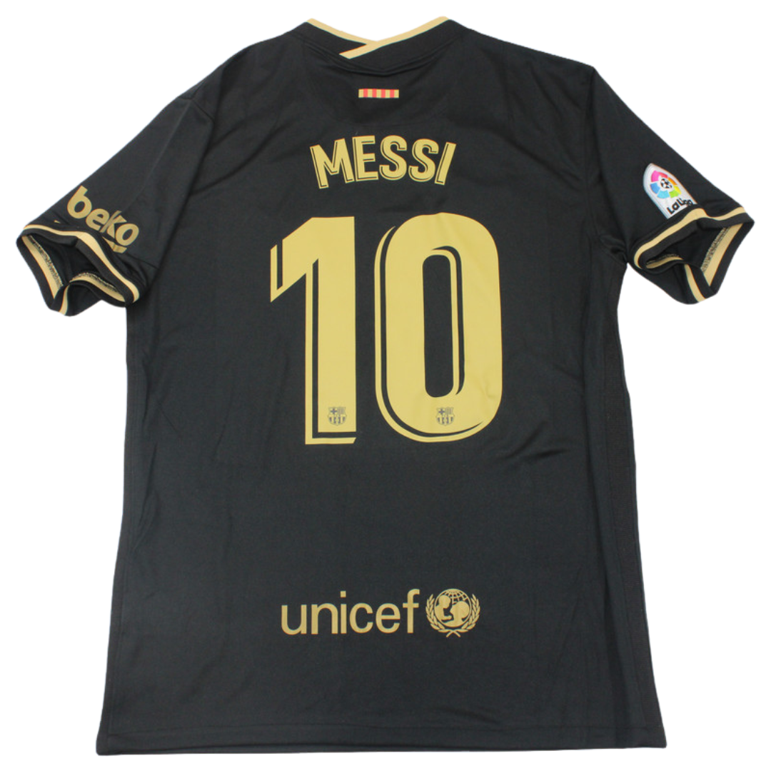 Camisa Barcelona Away 20/21 - Versão Retrô "Messi" Nº 10