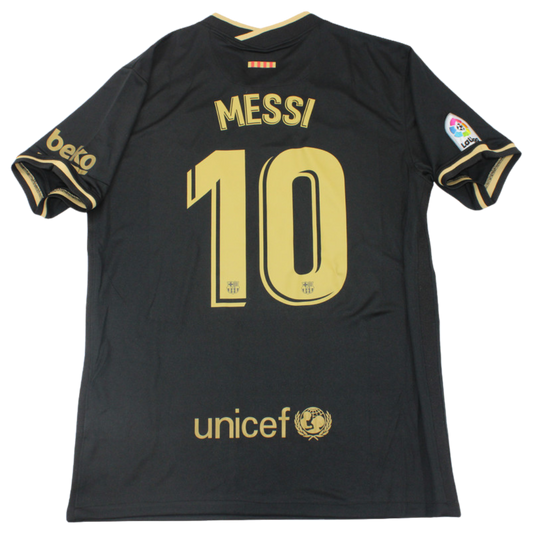 Camisa Barcelona Away 20/21 - Versão Retrô "Messi" Nº 10