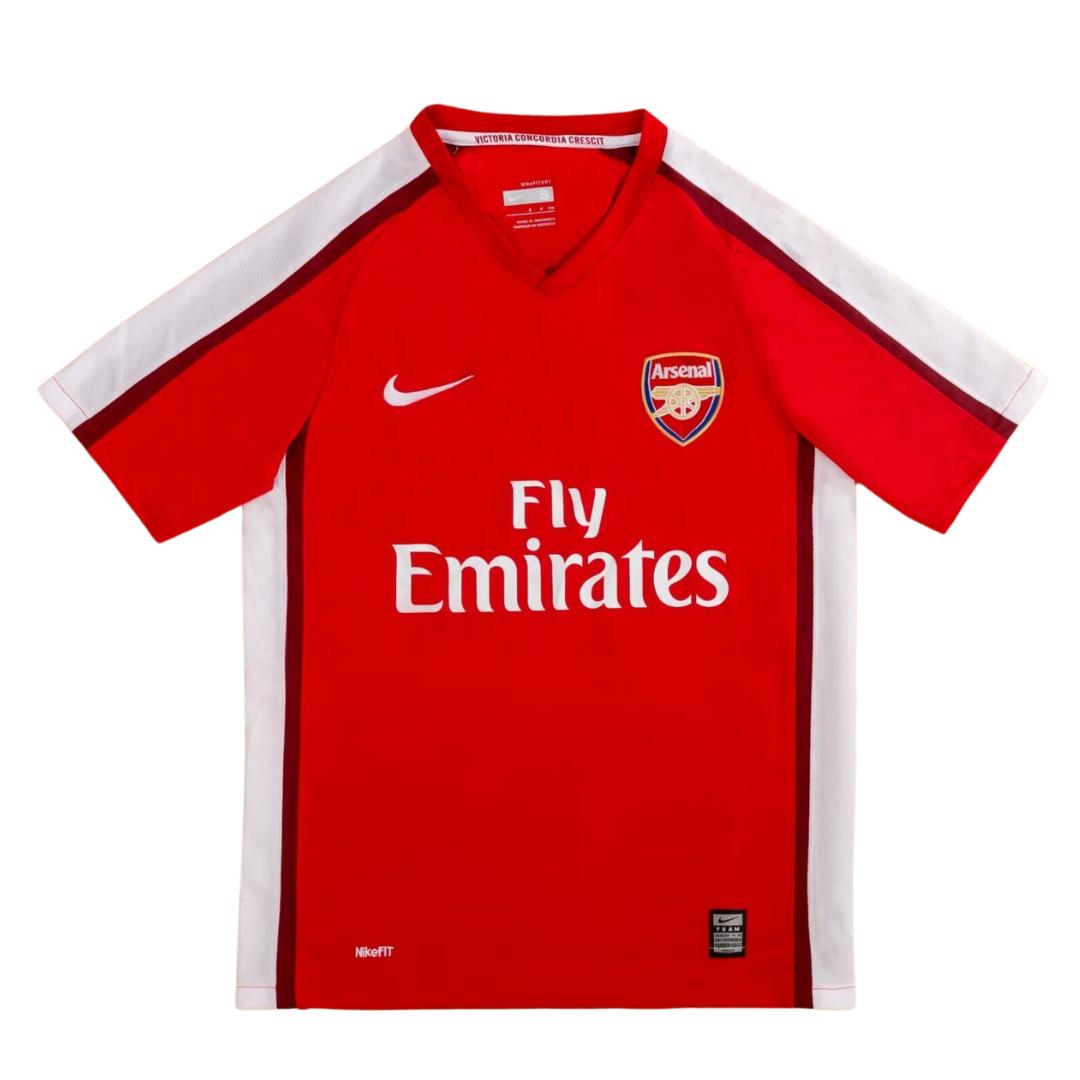 Camisa Arsenal Home 08/10 - Versão Retrô