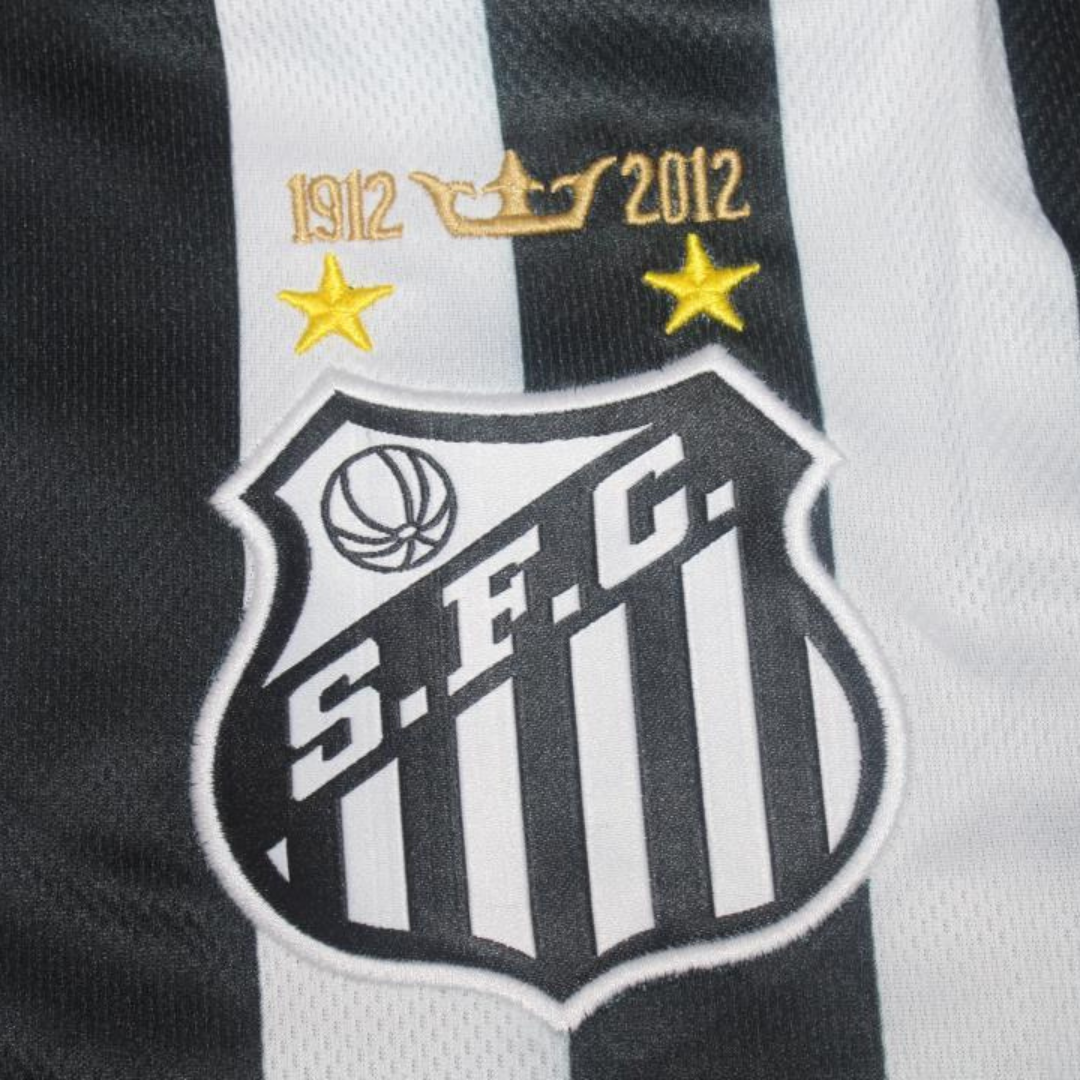 Camisa Santos Home 11/12 - Versão Retrô "Neymar Jr" Nº 11