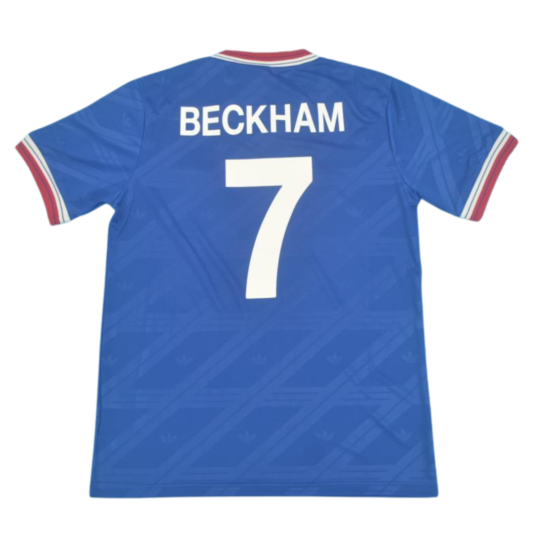 Camisa Manchester United Away 86/88 - Versão Retrô "Beckham" Nº 7