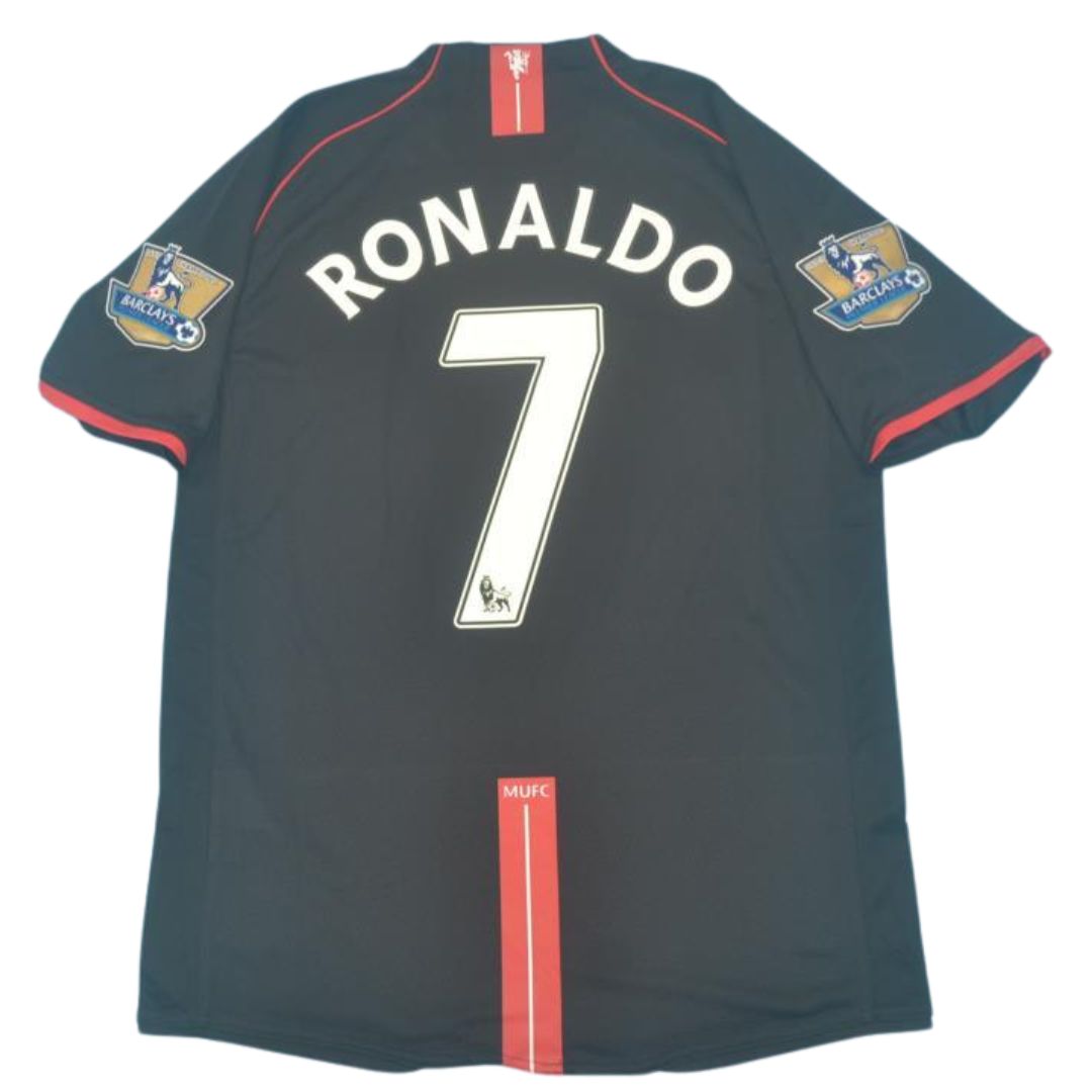 Camisa Manchester United Away 07/08 - Versão Retrô "Cristiano Ronaldo" Nº 7