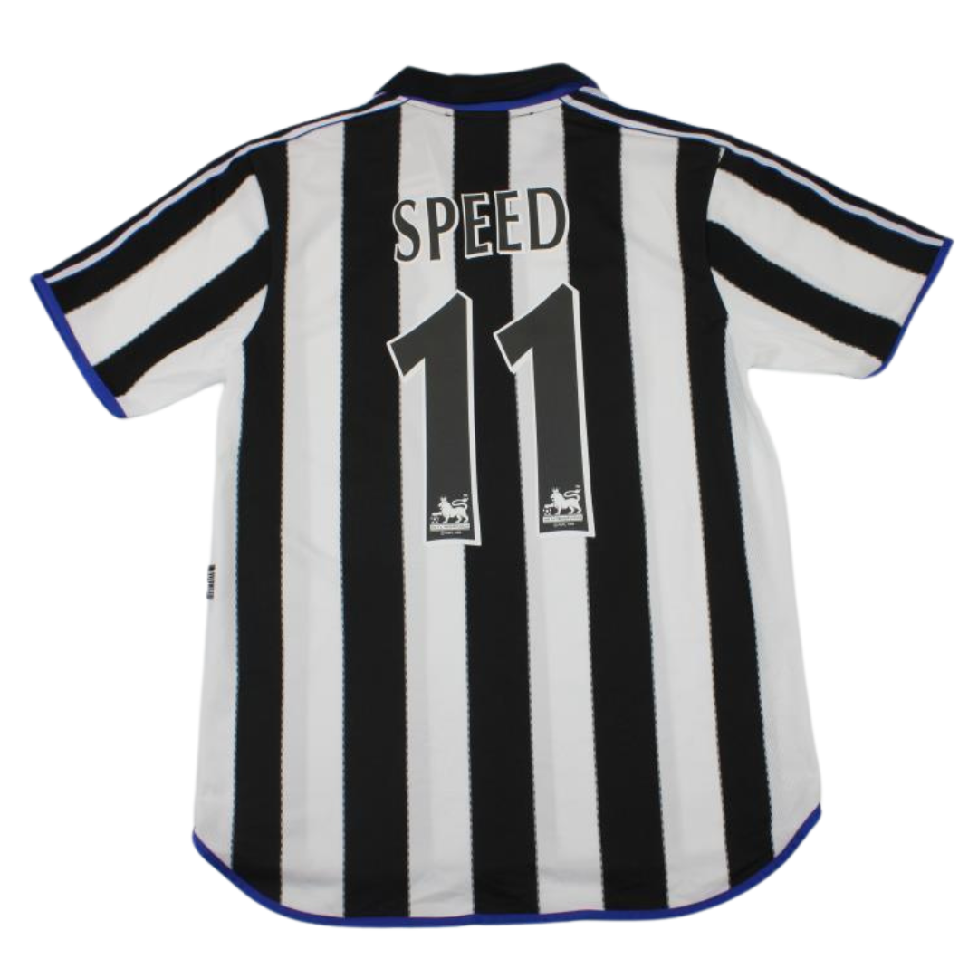 Camisa Newcastle United Home 00/01 - Versão Retrô "Speed" Nº 11
