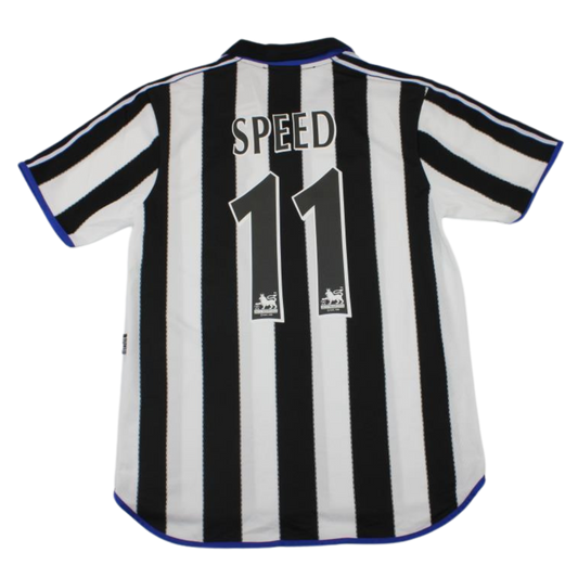 Camisa Newcastle United Home 00/01 - Versão Retrô "Speed" Nº 11