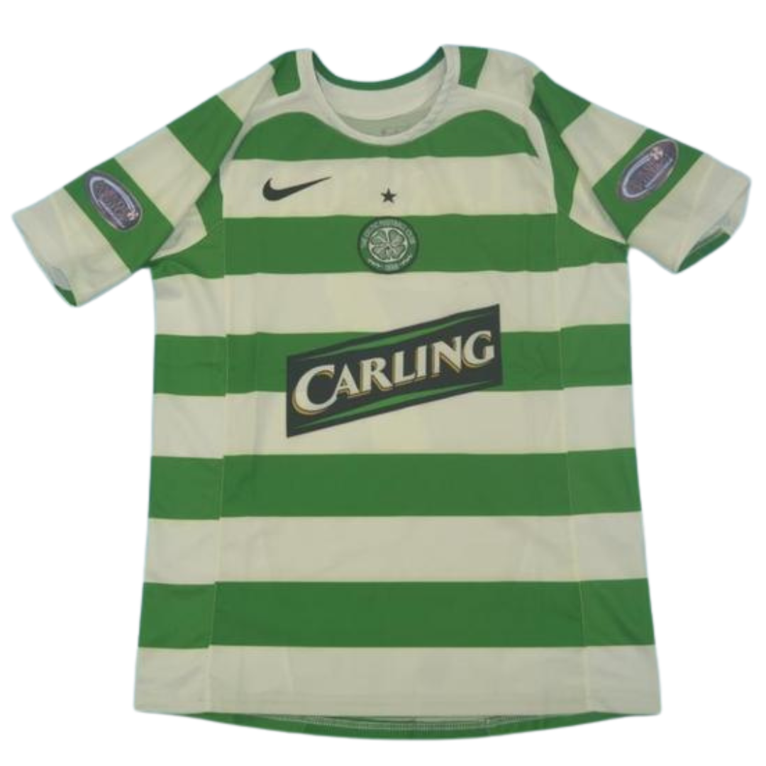 Camisa Celtic Home 05/06 - Versão Retrô "Lasson" Nº 7