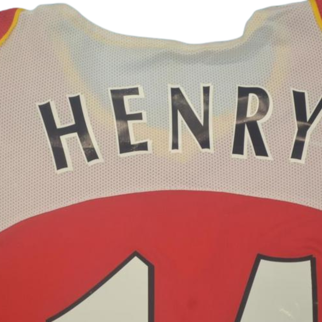 Camisa Arsenal Manga Longa 04/05 - Versão Retrô "Henry" Nº 14