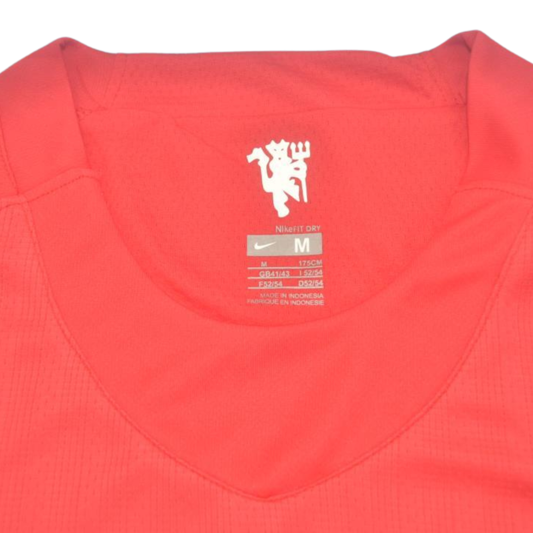 Camisa Manchester United Manga Longa Home 07/08 - Versão Retrô