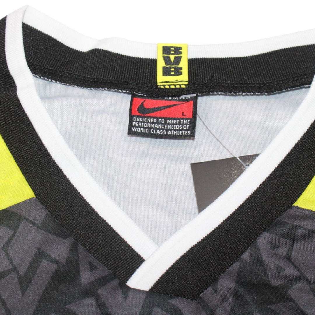 Camisa Borussia Dortmund Manga Longa Away 95/96 - Versão Retrô