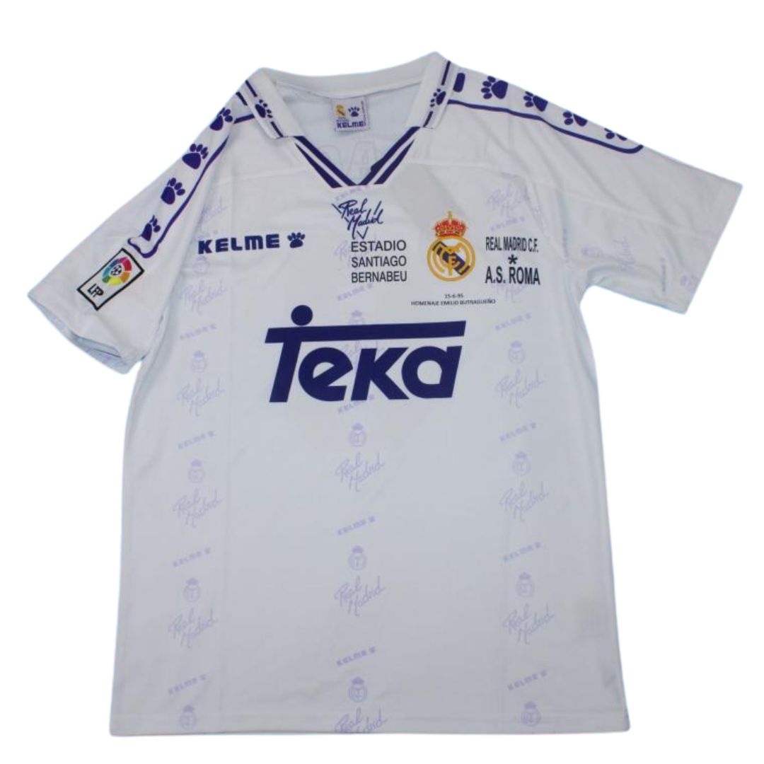 Camisa Real Madrid Home 94/96 - Versão Retrô "Laudrup" Nº 10