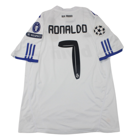 Camisa Real Madrid Home 10/11 - Versão Retrô "Cristiano Ronaldo" Nº 7