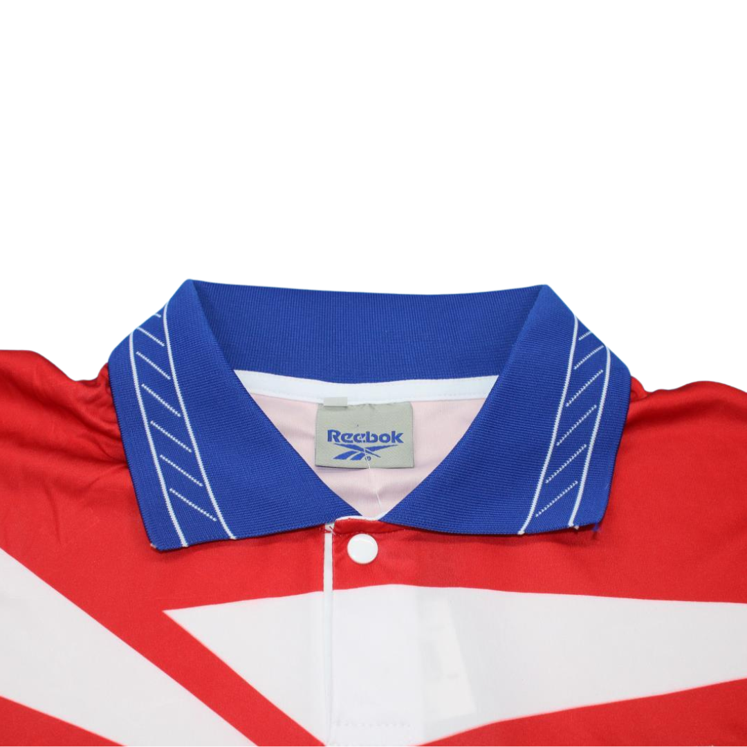 Camisa Retrô União Chile Home WC Versão 1998 "Zamorano" N°9
