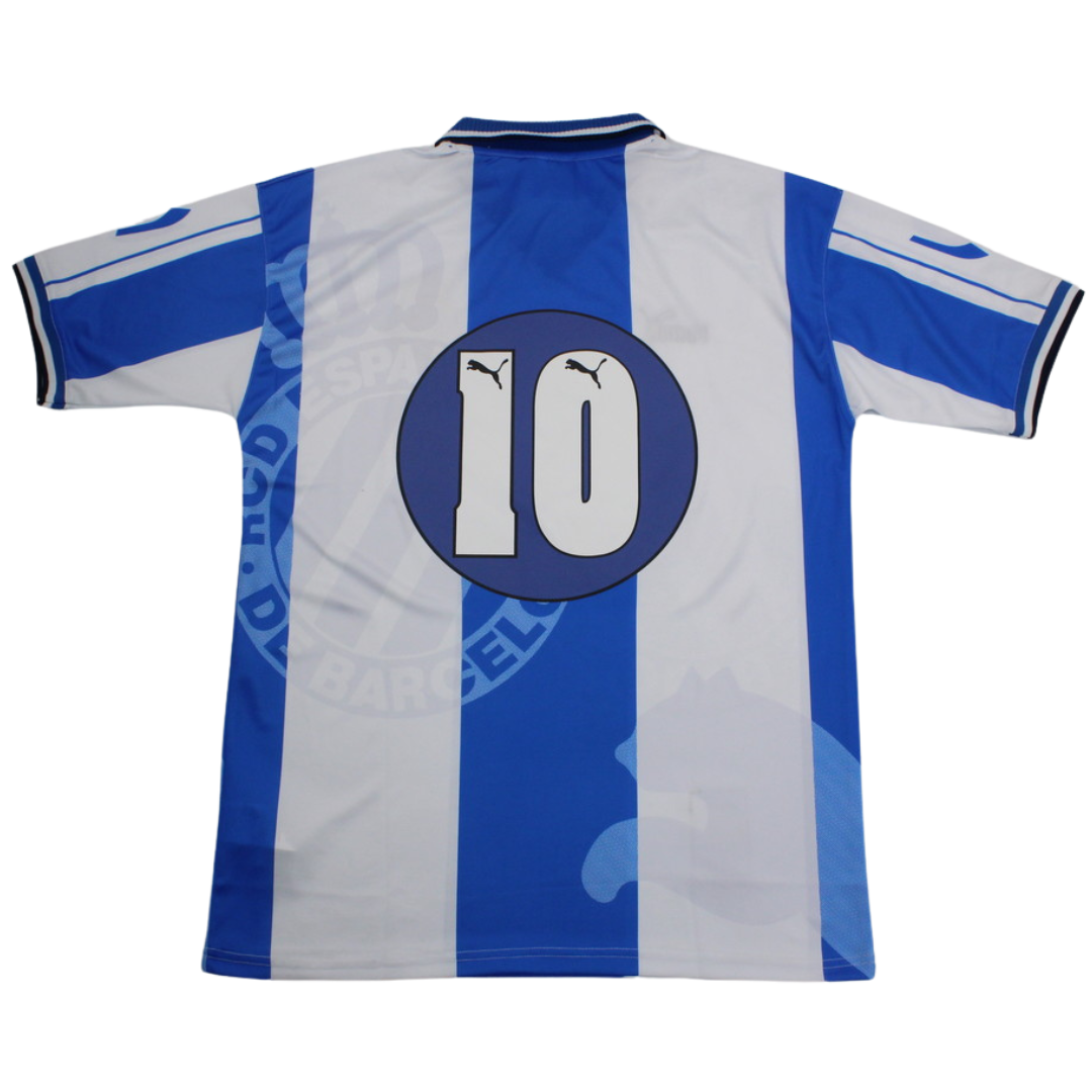 Camisa Espanyol Home 97/98 - Versão Retrô Nº 10