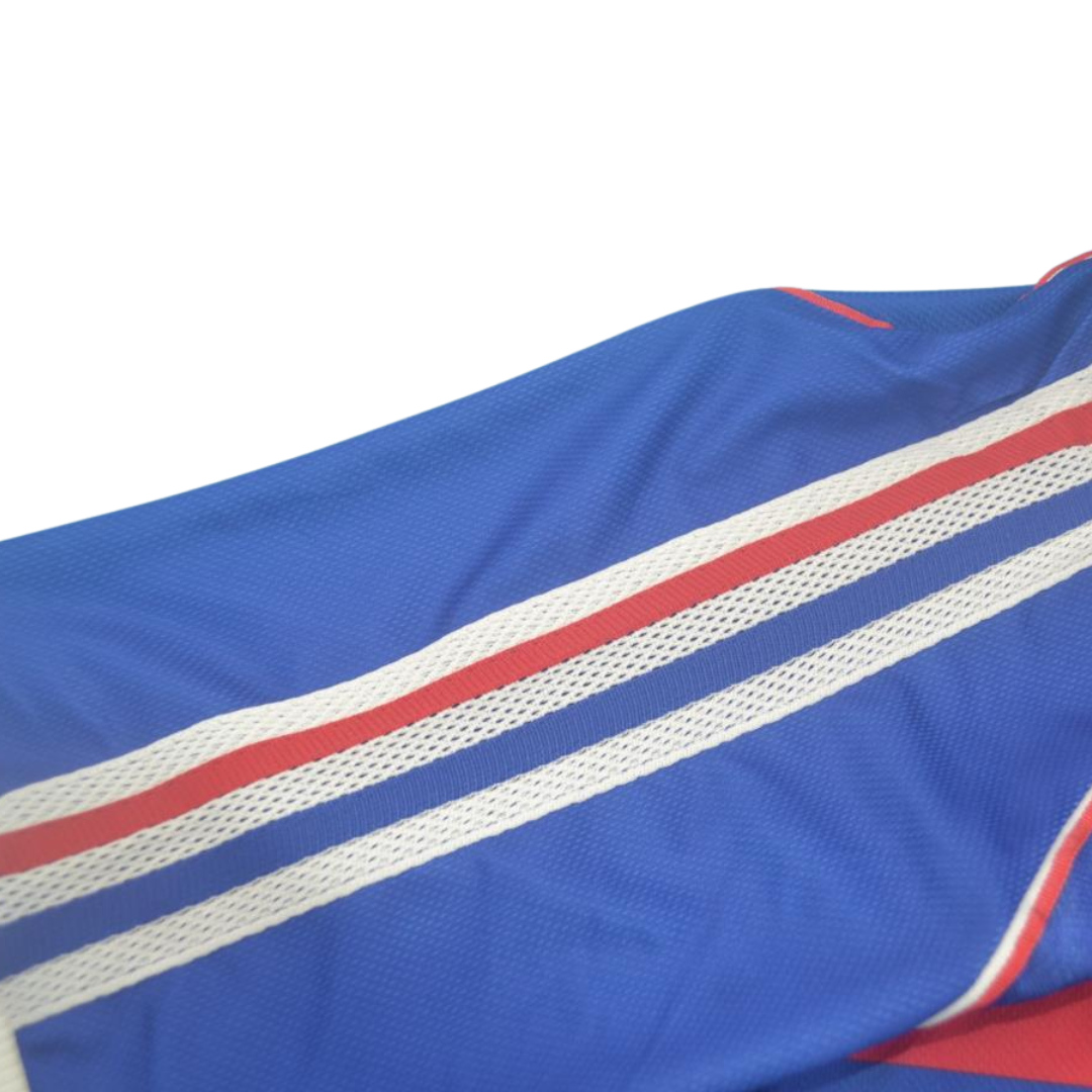 Camisa Retrô França Home Copa do Mundo Versão 1998 "Zidane" N°10