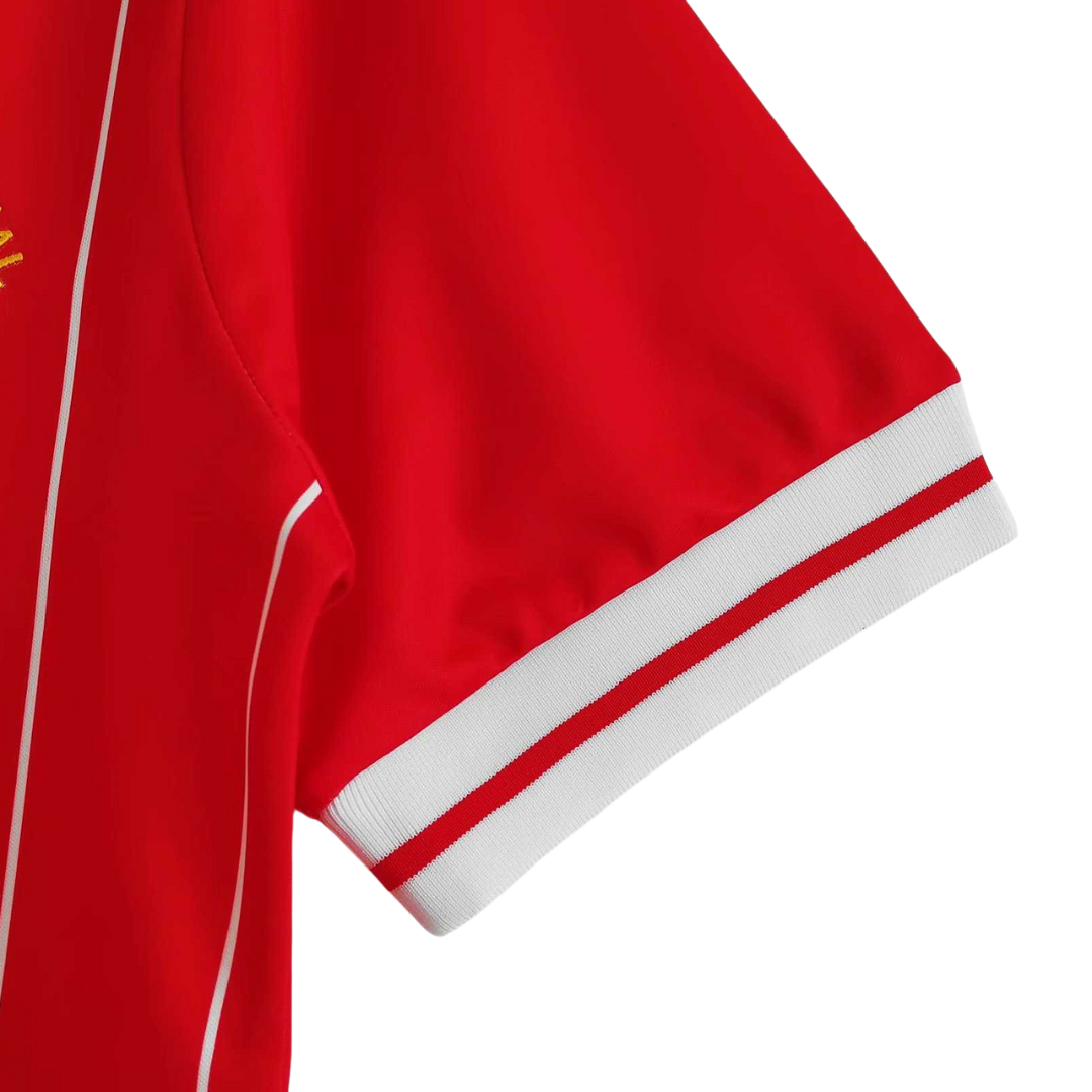 Camisa Liverpool Home UCL Final 1984 - Versão Retrô