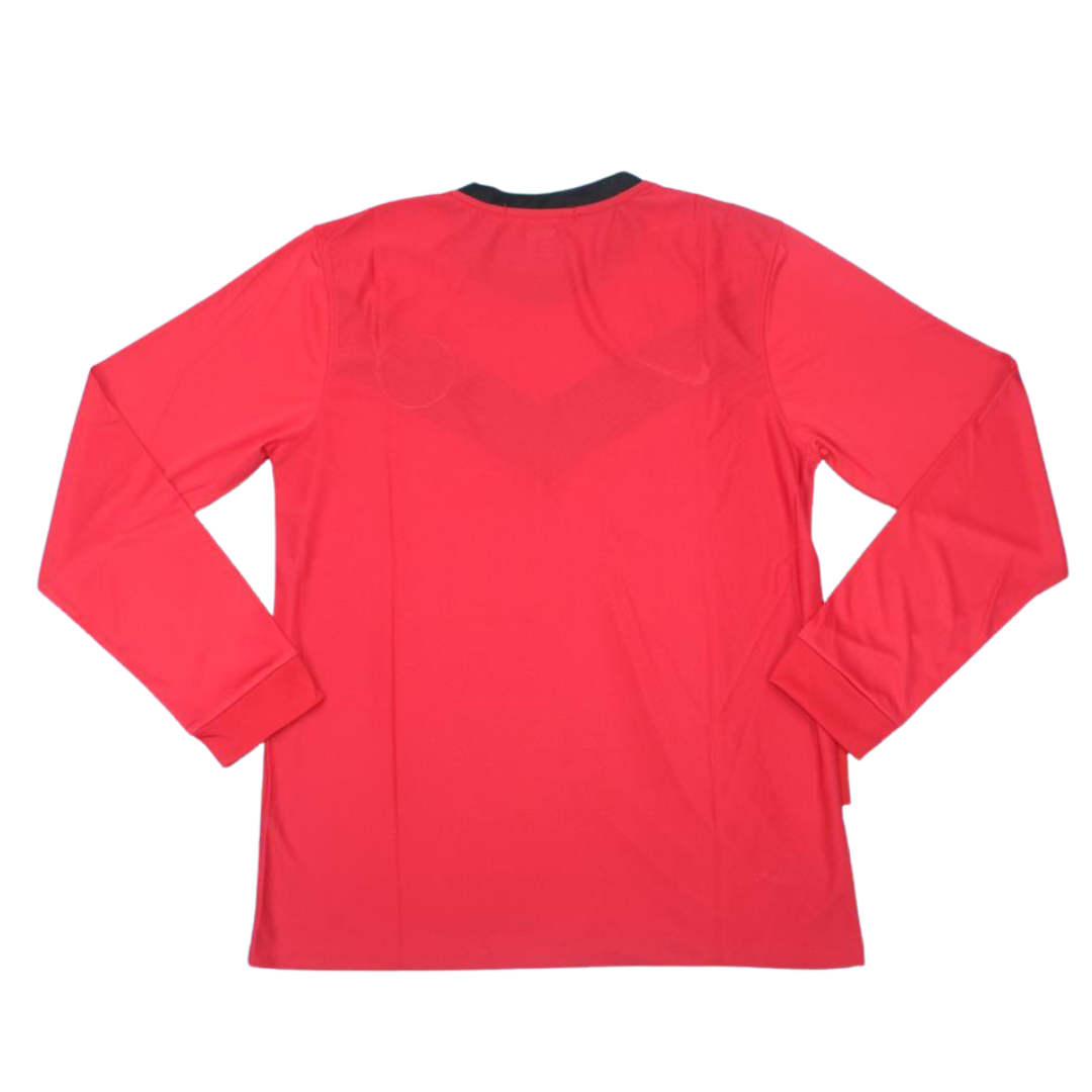 Camisa Manchester United Manga Longa Home 09/10 - Versão Retrô