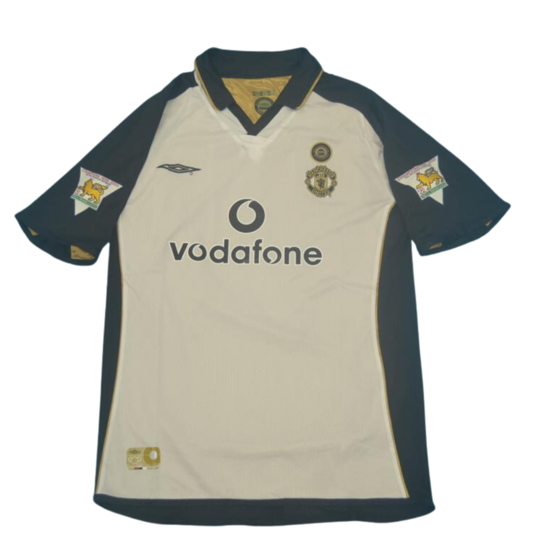 Camisa Manchester United Reversible Mode 00/01 - Versão Retrô "Beckham" Nº 7