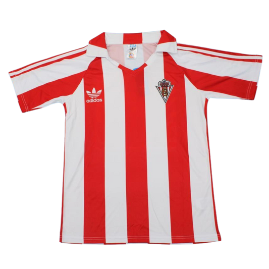 Camisa Real Sporting de Gijón Home 85/86 - Versão Retrô